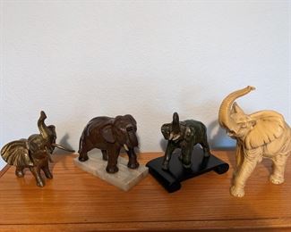 Elephant statues