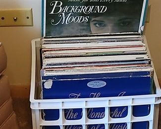 Assorted 33 1/3 records