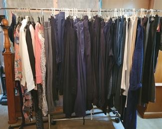 Miscellaneous young women's clothing and a Women's plus-sized clothing (1x-3x)