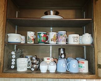 Miscellaneous coffee cups & more