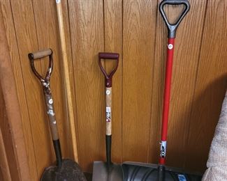 Miscellaneous shovels & more