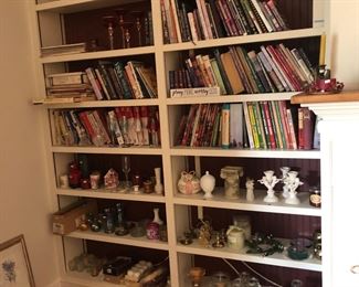 Large selection of books. 