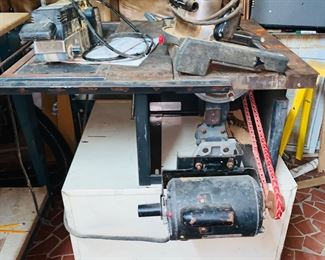 ROUTER, SEARS TABLE SAW, SANDERS