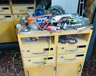 STORAGE CABINET, $100.00