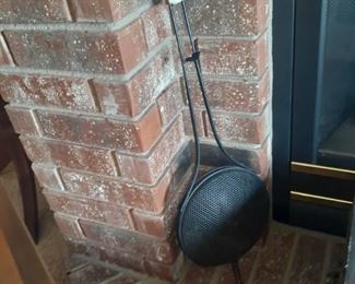 Popcorn popper for fireplace