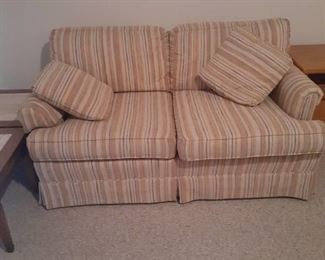 Pennsylvania House loveseat. Located in basement (has walkout)