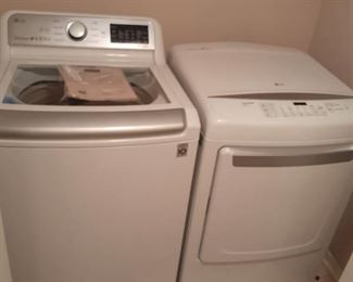 LG Washer and Dryer set. Direct drive. Sensor Dry - works great