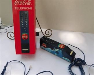 Vintage Coca Cola Polar Bear Telephone