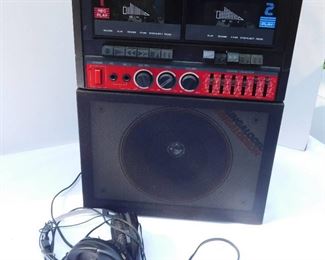 Singalodeon Model K-2 Double Cassette Sing Along System