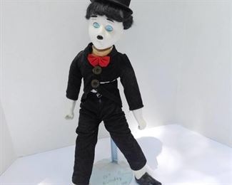 Vintage Charlie Chaplin Porcelain Doll