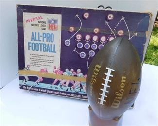 Vintage All-Pro Football Game & More