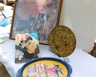 Framed Wall Street Journal &  Wall Décor