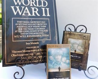 WW2 Book & DVD collection