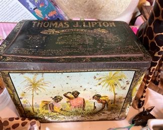 Antique Lipton Tea Tin!