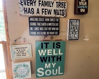 Cute wall sayings!