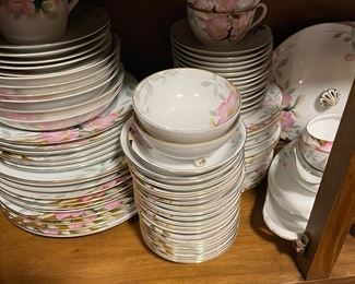 Huge set of Mikasa Dinnerware.