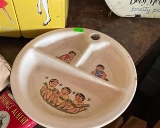 Antique childs dish