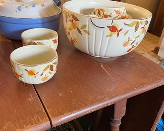 Jewel tea Autumn leaf bowl