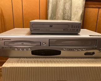Magnavox • DVD Player • $12
Emerson • DVD/VHS/MP3 Player • 
     $129