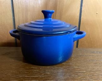 Le Creuset • Blue • Mini Casserole • $16.50 ea (four available)