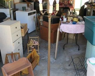 Antique floor lamp
