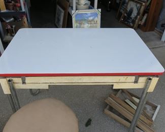 Porcelain top table in need of TLC