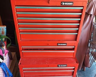 Husky metal tool box