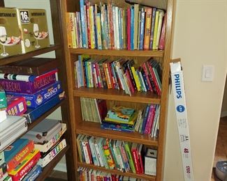 books and bookcase