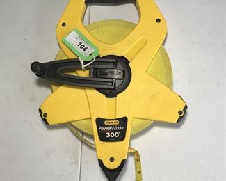 Lot # : 104 - Tools - Stanley Power Winder 300ft