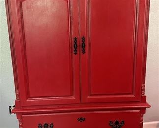 Red armoire