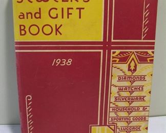 Lot 127    1938 Jewelry and Gift catalog from the Joseph Haggan Company, Chicago, IL, hardbound, 640 pages, 9x12” h. Multiple color sections.                        Cond:  Excellent with no wear.    Est. $50-75.