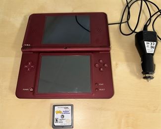 Nintendo DS XL with one game