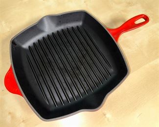 Le Creuset grill pan