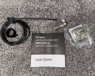 New Targus laptop security lock