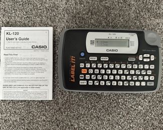 Casio label maker