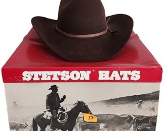 Brown Stetson Hat