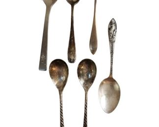 Sterling and Silver Plate Spoons