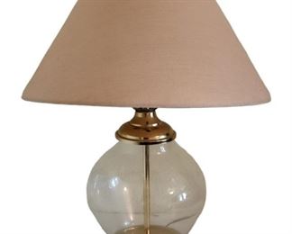 Small Cut Glass Table Lamp