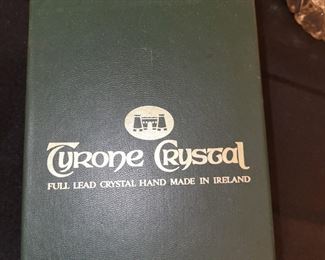 Tyrone crystal full lead crystal hand made in Irland.