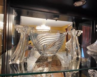 • Lenox Full Lead Crystal Bowl Falling Star Pattern
• WMF Germany crystal starlight shooting star 8” candle holder