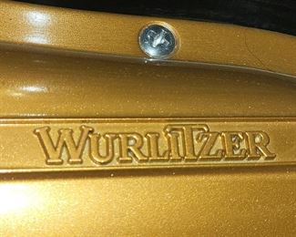 Wurlitzer Baby grand piano Ebony black, matching bench