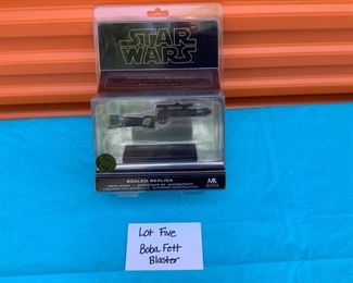 LOT FIVE - BOBA FETT BLASTER 