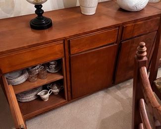 Conant & Ball Mid Century Modern Side Credenza / www.contemporarycurrent.com / Whimsical In White Rock Lake