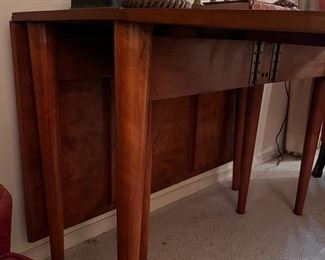 Mid Century Modern Dining Table 
Whimsical In White Rock Lake www.ContemporaryCurrent.com