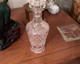 Waterford Crystal Decanter Whimsical In White Rock Lake www.ContemporaryCurrent.com