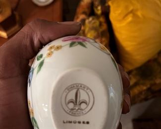 Limoges Porcelain 
Whimsical In White Rock Lake www.ContemporaryCurrent.com