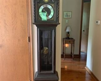 Six foot Seth Thomas grandfather clock