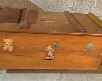 Vintage toy chest
