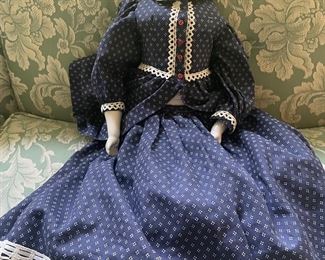 Antique China head doll