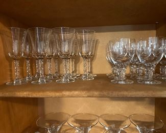 Cordial stemware